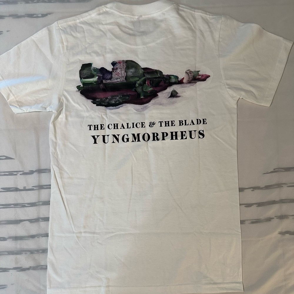 Real Bad Man White Graphic T-Shirt